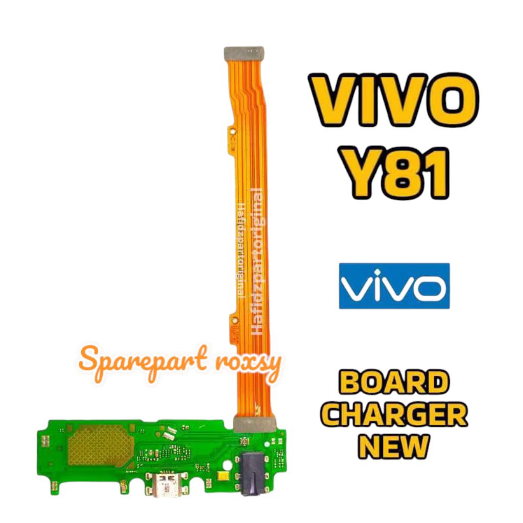 FLEXIBEL CHARGER VIVO Y81 / VIVO Y83  PAPAN CAS FULLSET IC + FLEXIBEL BOARD VIVO Y81 / Y83 SATU SET