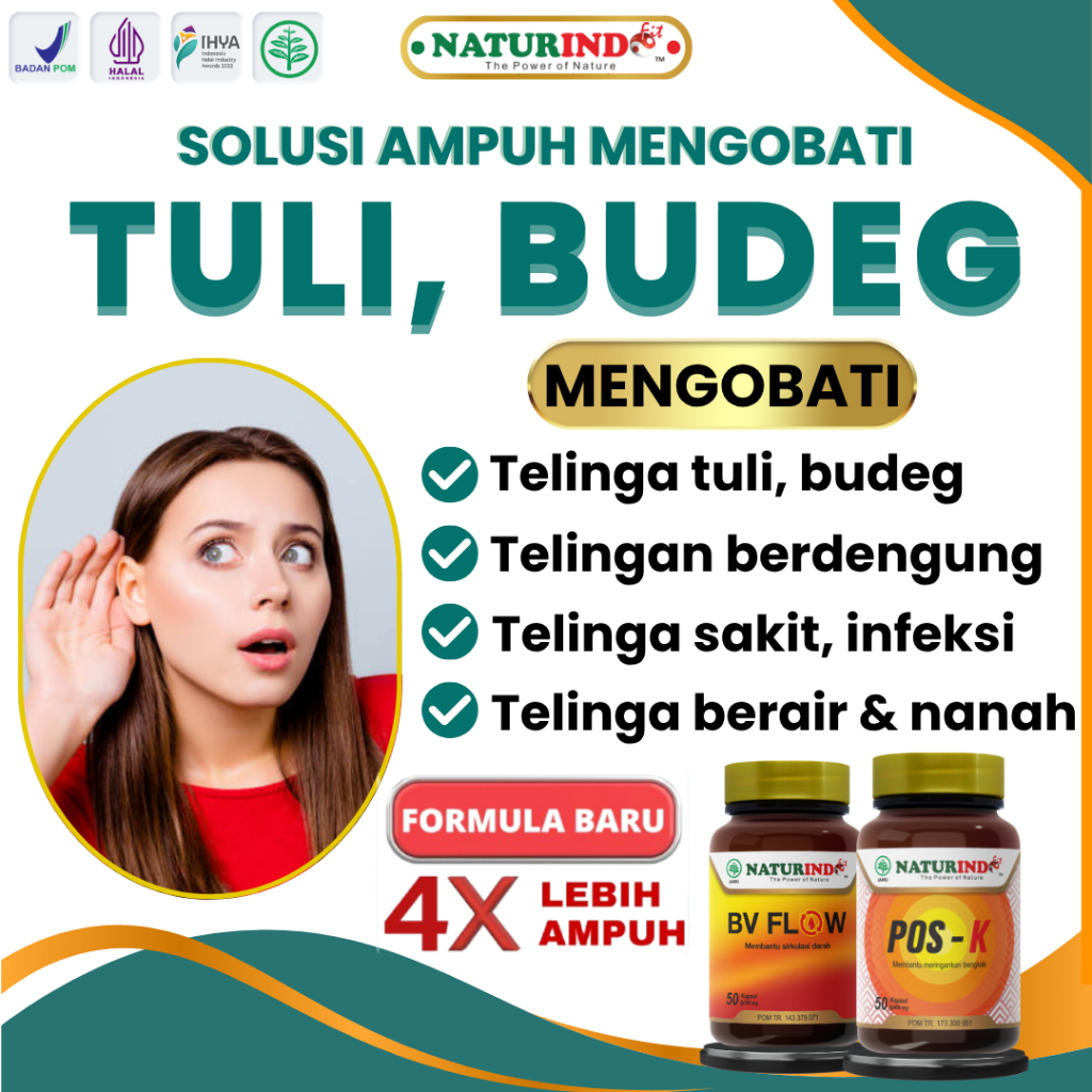 Obat Budeg Tuli Menahun Ampuh Gangguan Pendengaran Telinga Bernanah Herbal