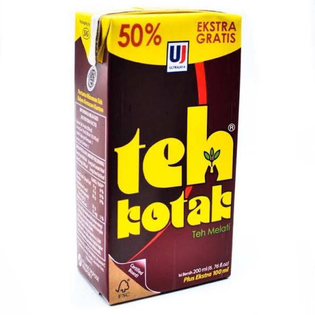 

Teh Kotak Jasmine Tea 300ml - 1 Karton (24pcs)
