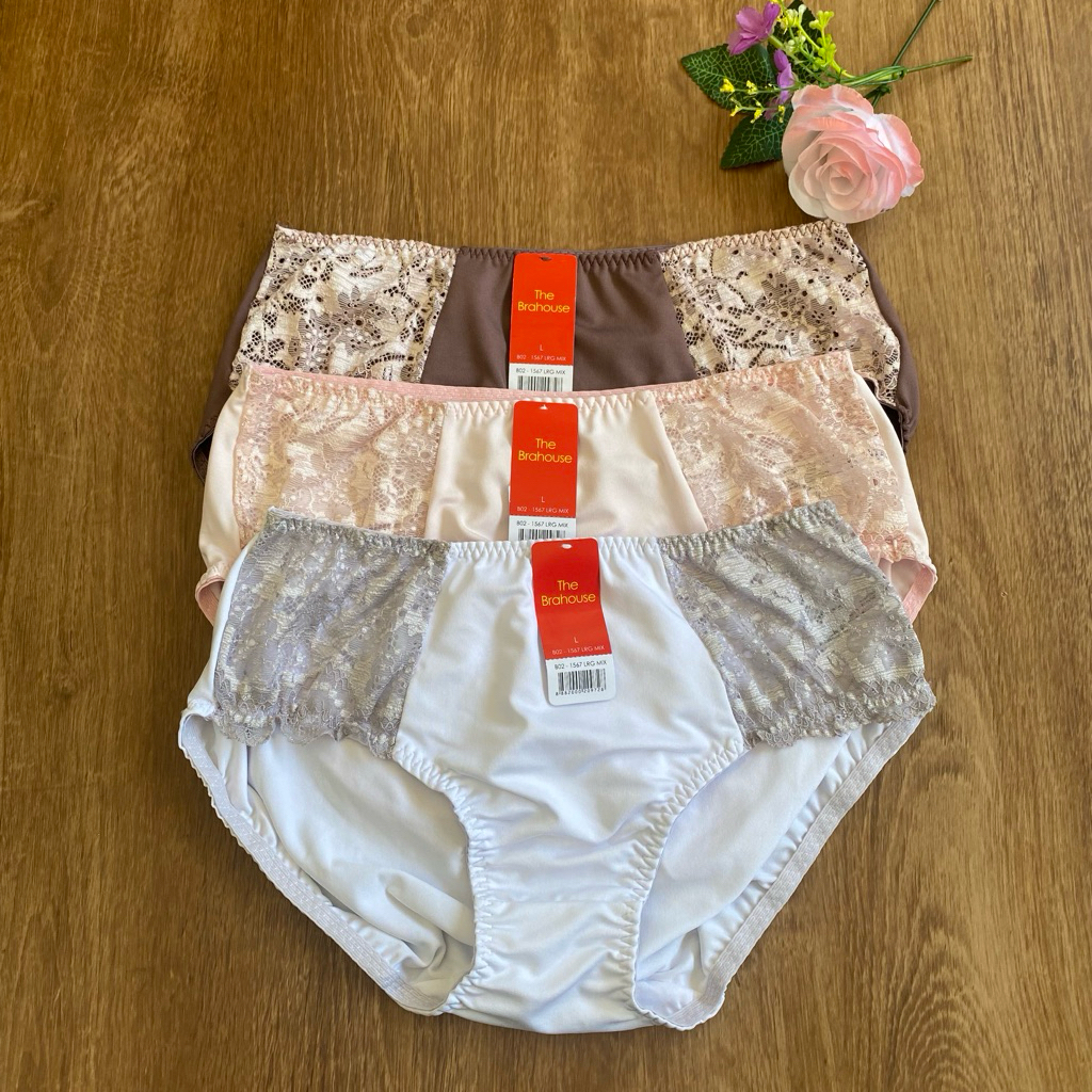 THE BRAHOUSE PANTY CELANA DALAM WANITA SIZE L XL XXL