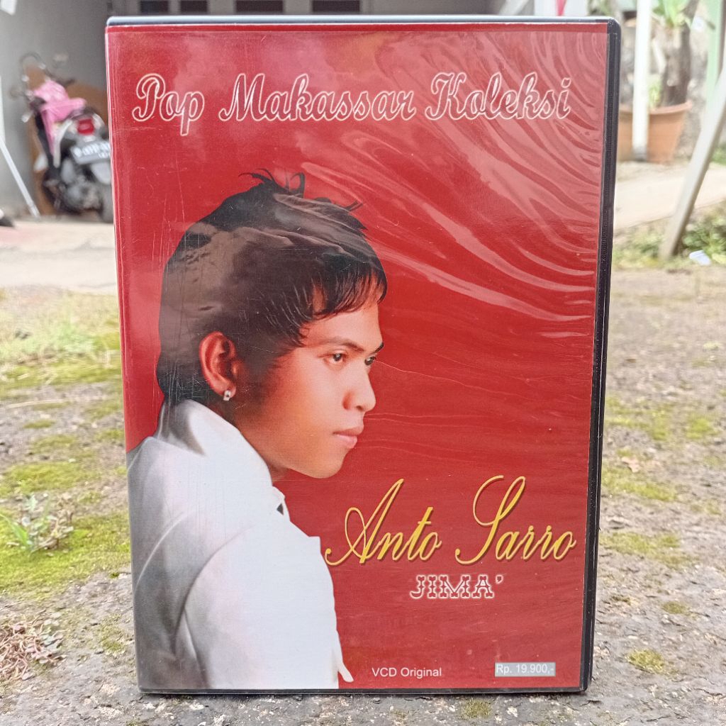 VCD Anto Sarro Pop Makassar Koleksi (2007) 1 Disc Original Jansen Record