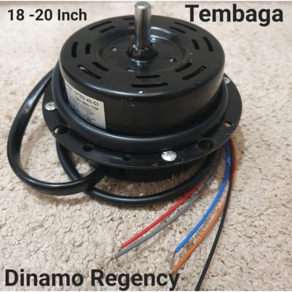 Dinamo kipas angin Regency 16in, 18in, 20in