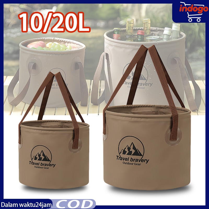 Happy Travel Ember Lipat Camping Umpan Pancing Portable Outdoor 20 Liter 10 Liter / Ember Lipat Port