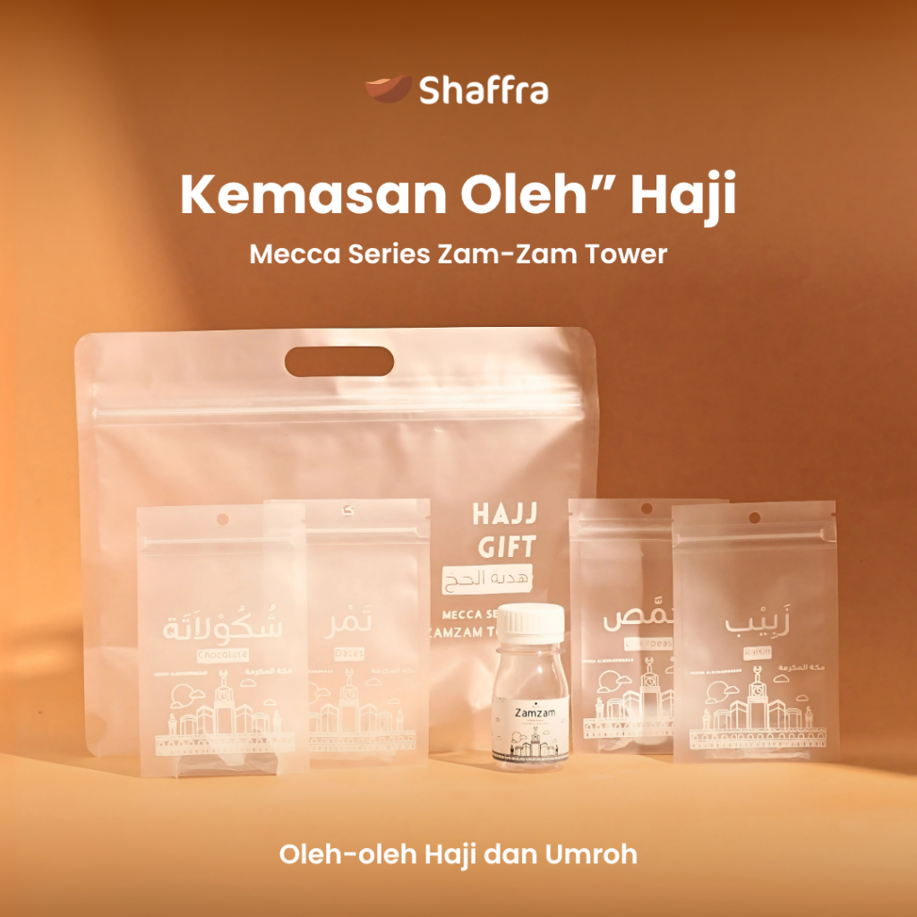 

SHAFFRA - KEMASAN Oleh - Oleh Haji dan Umroh Mecca Series Zamzam Tower