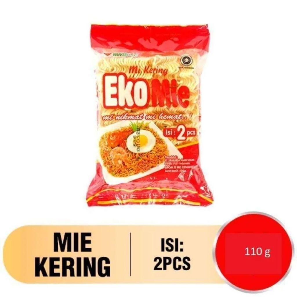 

Eko Mie isi 2 Mie Instan 100gr