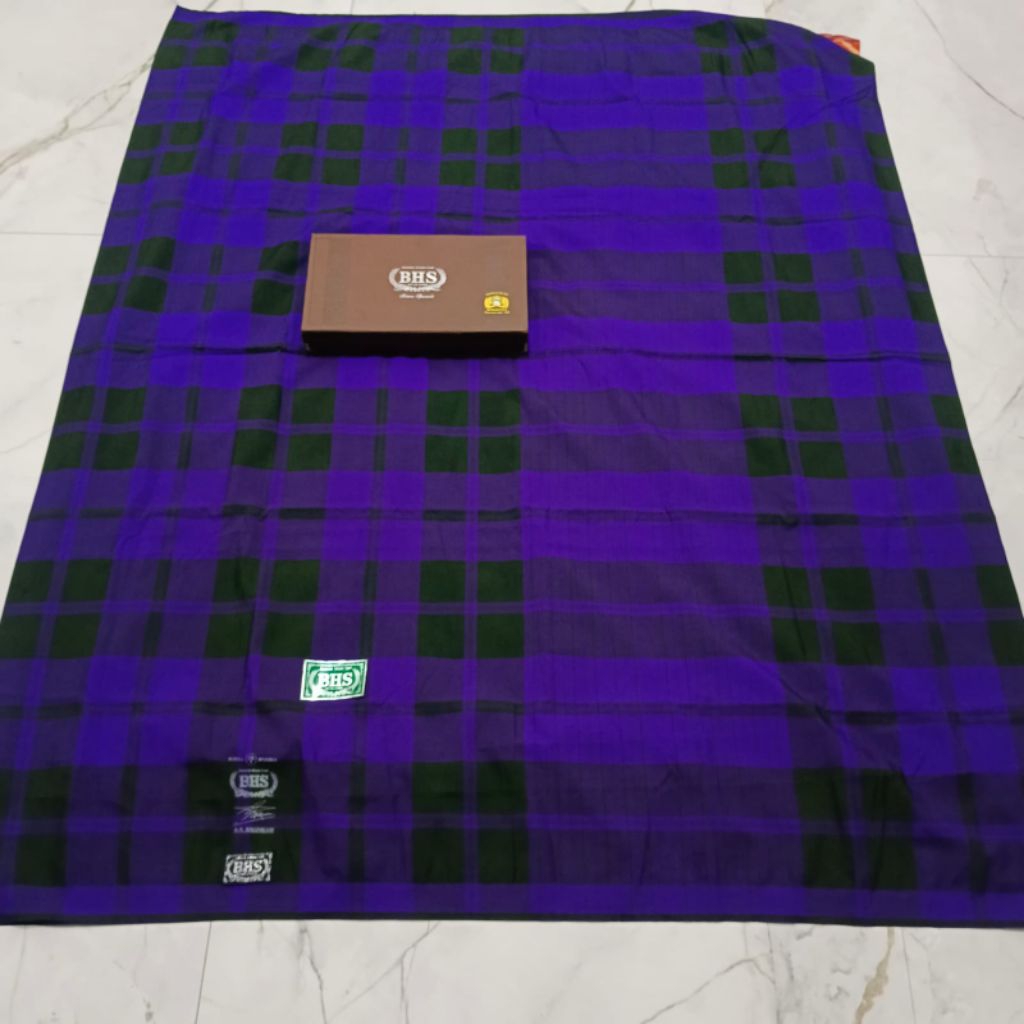 sarung BHS KDT full sutra olive tua second mulus seperti baru