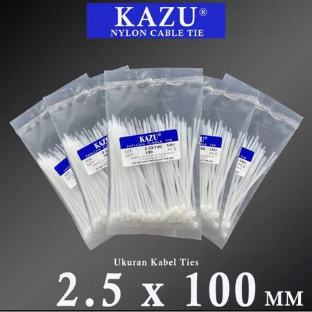 

Kabel Ties 10cm isi 100 pcs Cable Ties 10cm 2.5x100mm