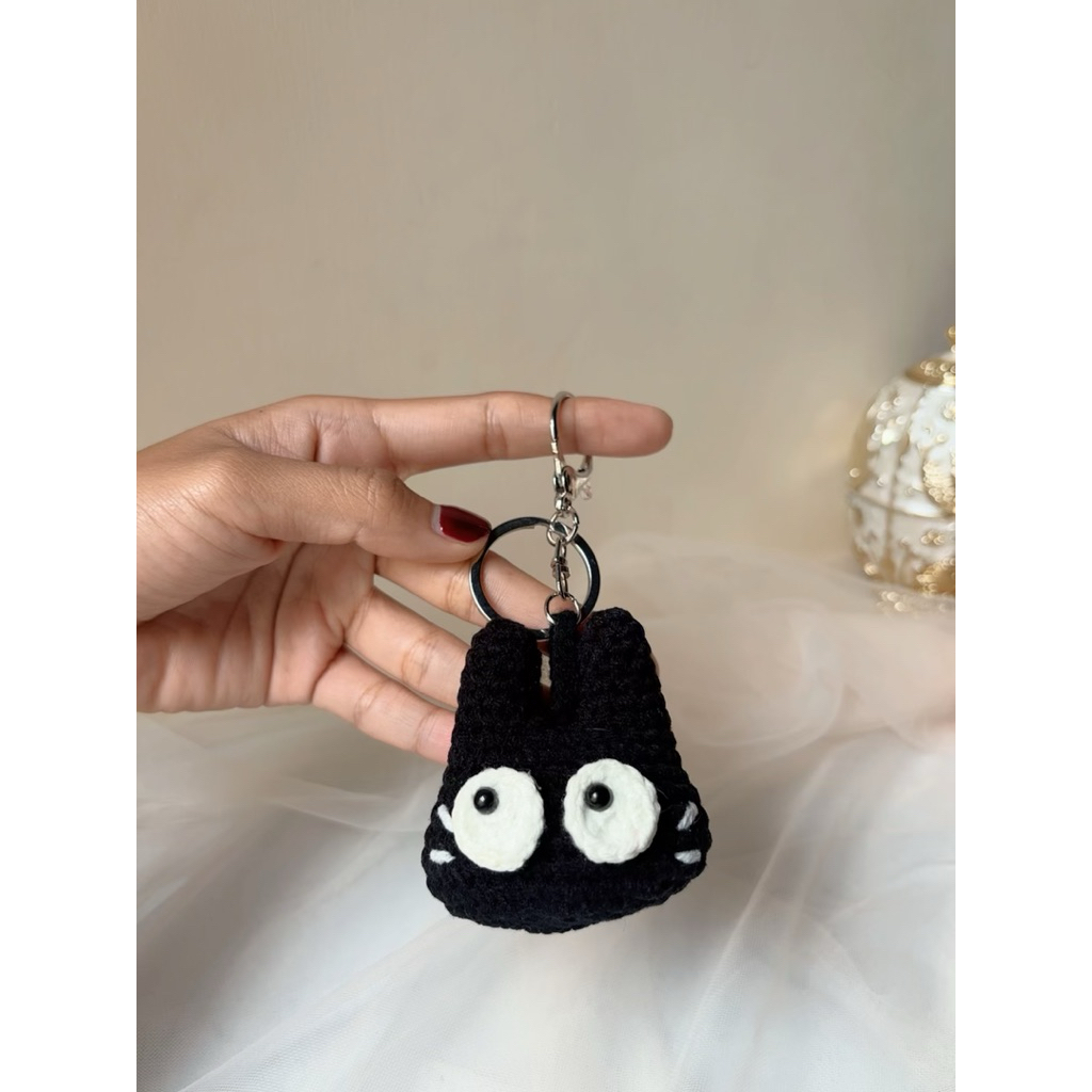 Studio Ghibli Crochet Keychain | Bagcharm Ghibli | Ghibli Crochet