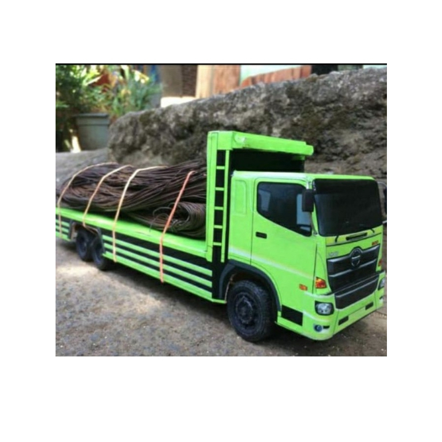 Miniatur Truk Tronton Losbak Mainan Anak Truck Tronton Losbak