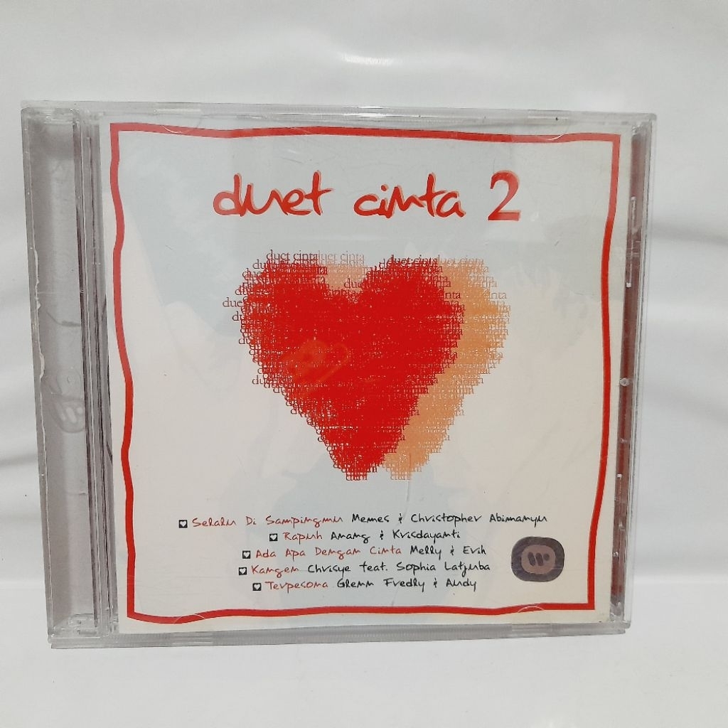 CD Duet Cinta 2 - Anang & Krisdayanti Chrisye & Sophia Latjuba VA