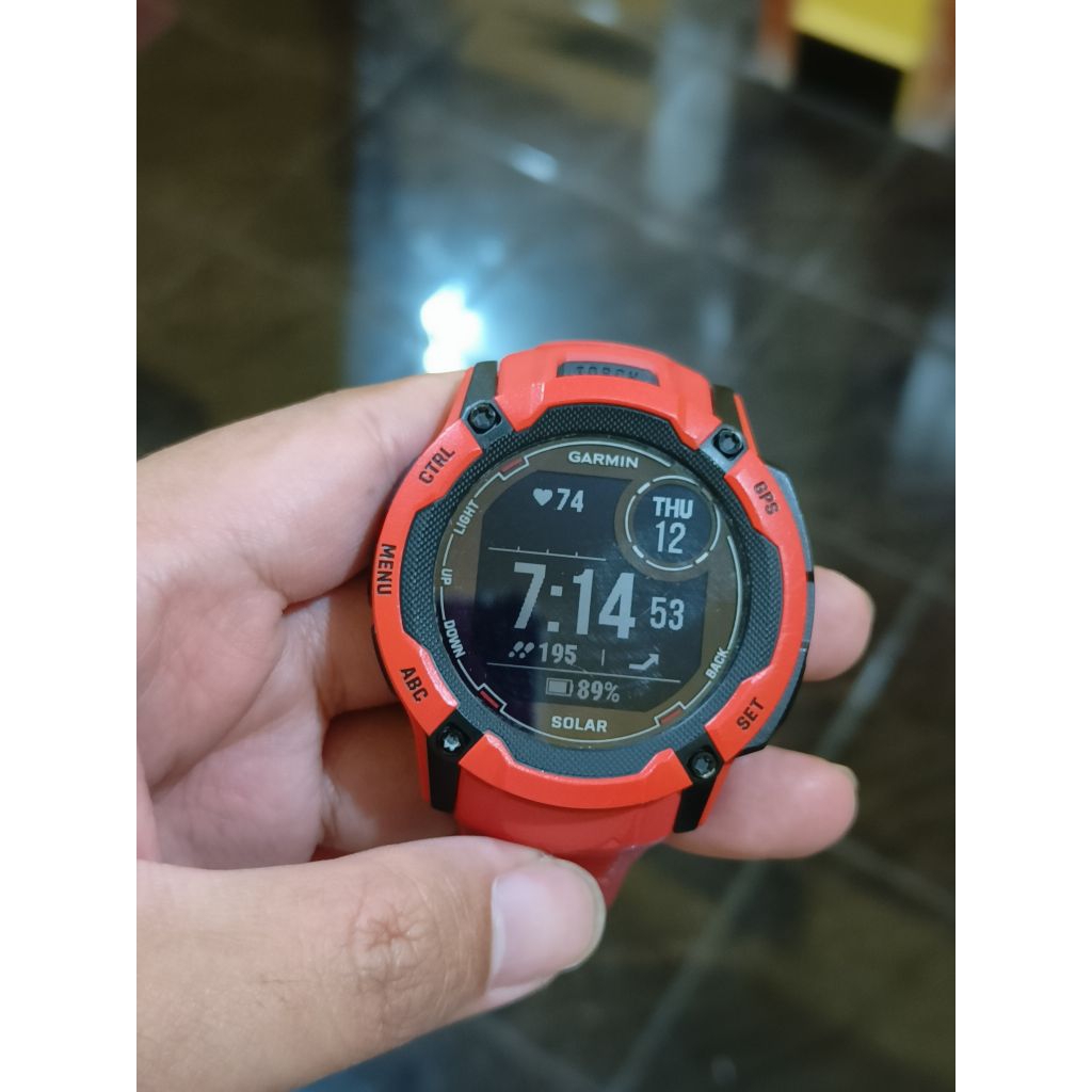 Garmin Instinct 2X Solar inter second