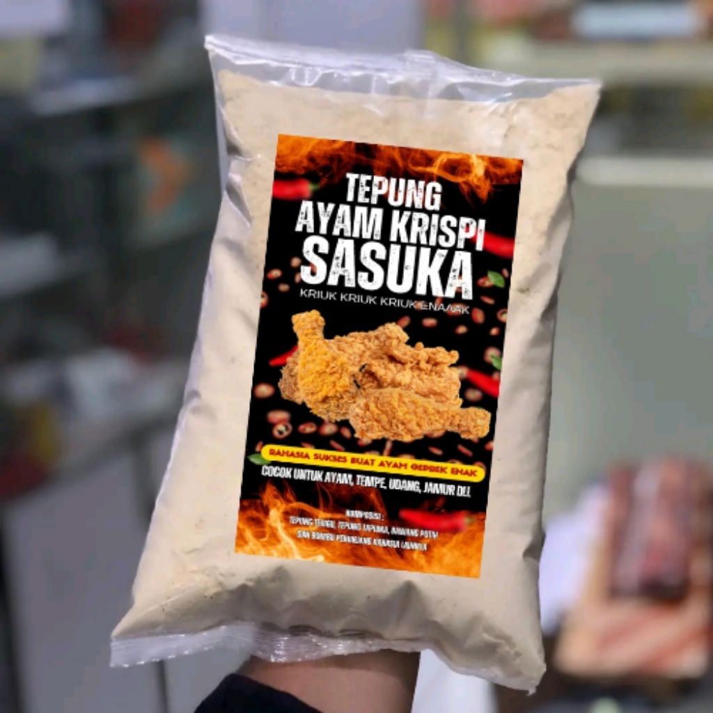

Tepung Kentucky Sasuka Homemade Tepung Krispi Tepung Kriuk Tepung Ayam Tepung Bumbu