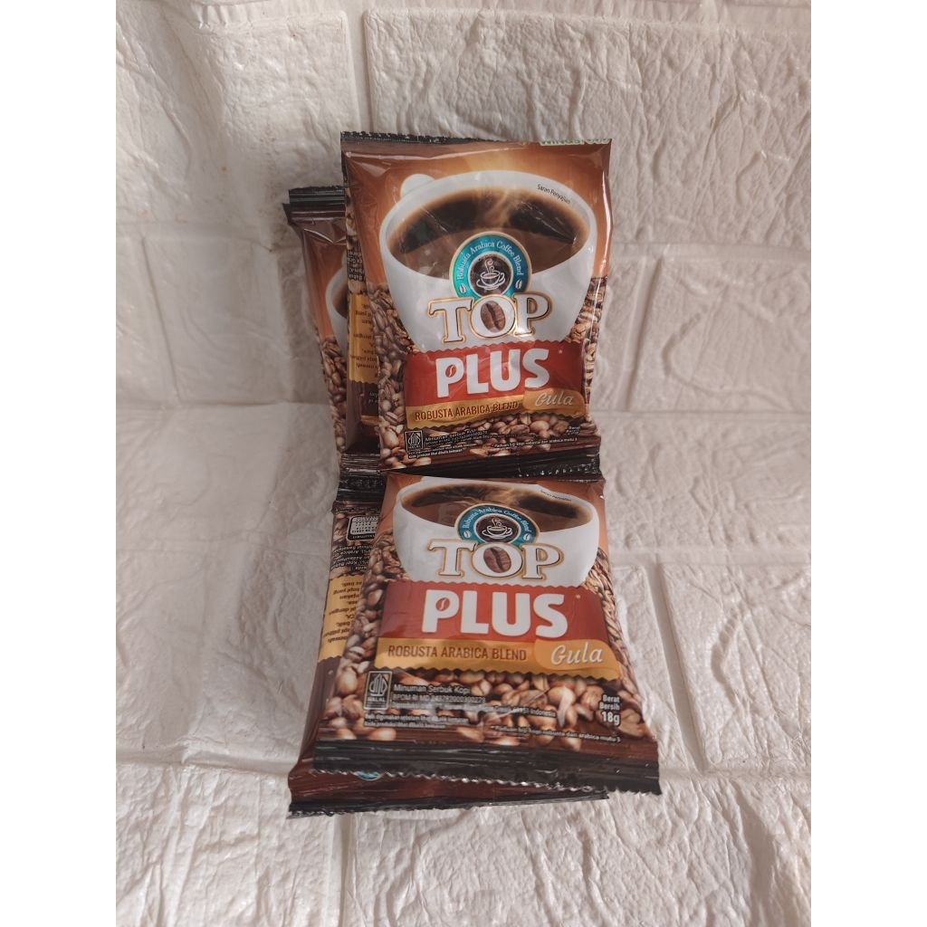 

Top Plus kopi dan gula isi 10pcs