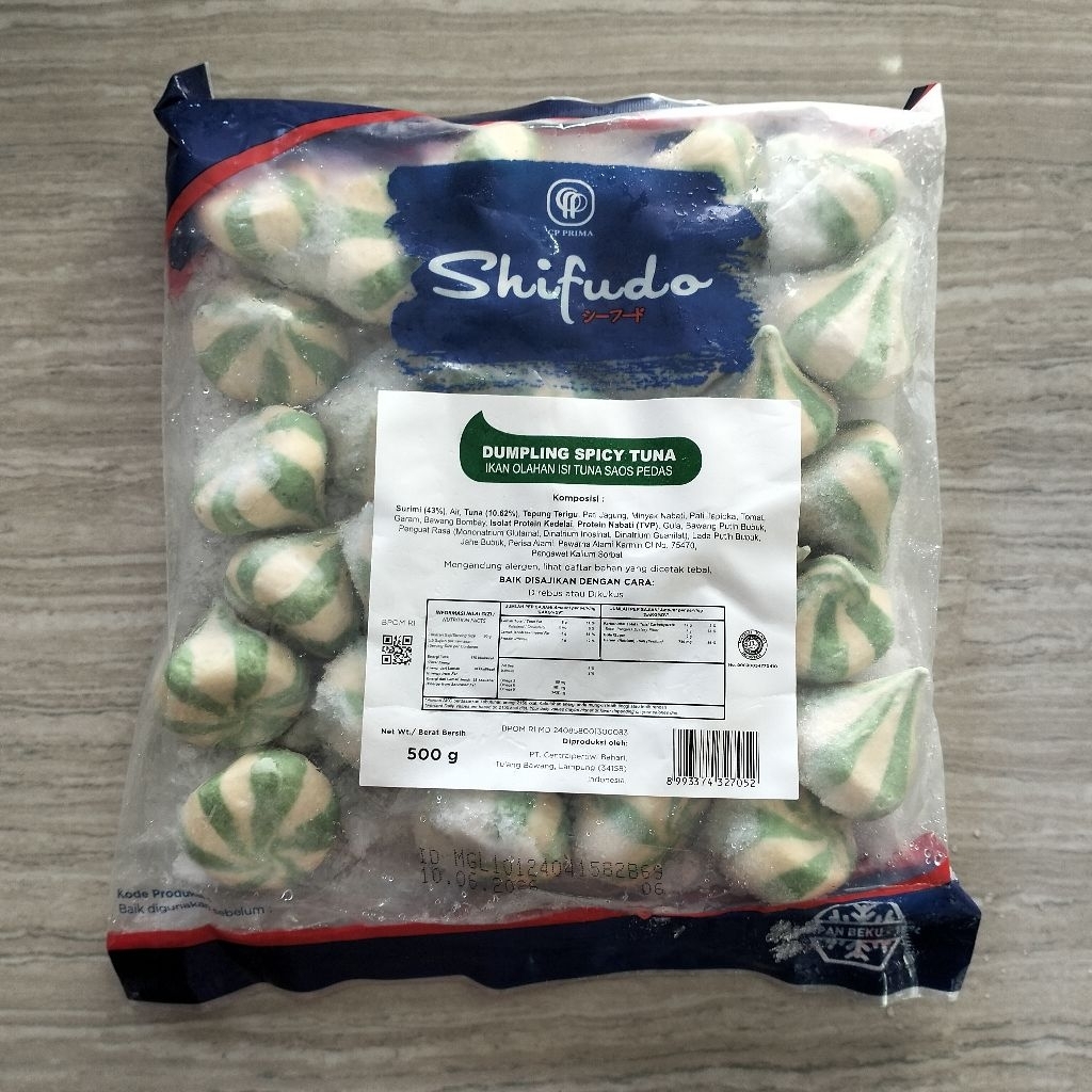 

SHIFUDO Dumpling Spicy Tuna 500g