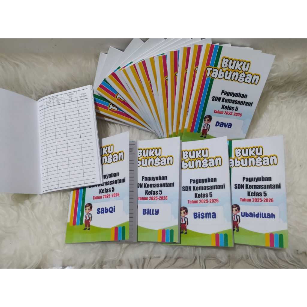 

Buku Tabungan Custom Glossy
