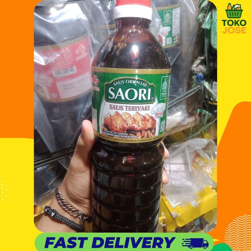 

Saori Saus ORIENTAL Teriyaki 1 Liter (1 botol)