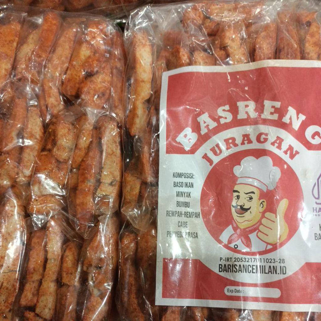 

Basreng Juragan pedas' isi 25pcs