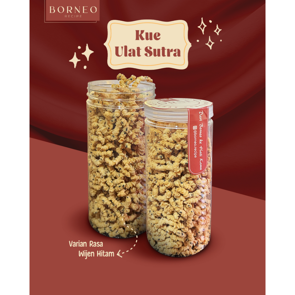 

ULAT SUTRA WIJEN HITAM || BY BORNEO RECIPE