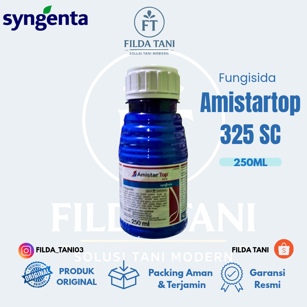 FUNGISIDA - Amistartop 325 SC 250 ML Sistemik Padi