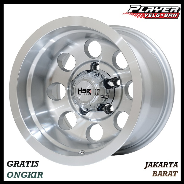 VELG MOBIL RING15 LEBAR 10 UNTUK SIDEKICK JEEP PELEK HSR ORIGINAL DUFFY R15 LEBAR10 PCD5X139,7 ET-44