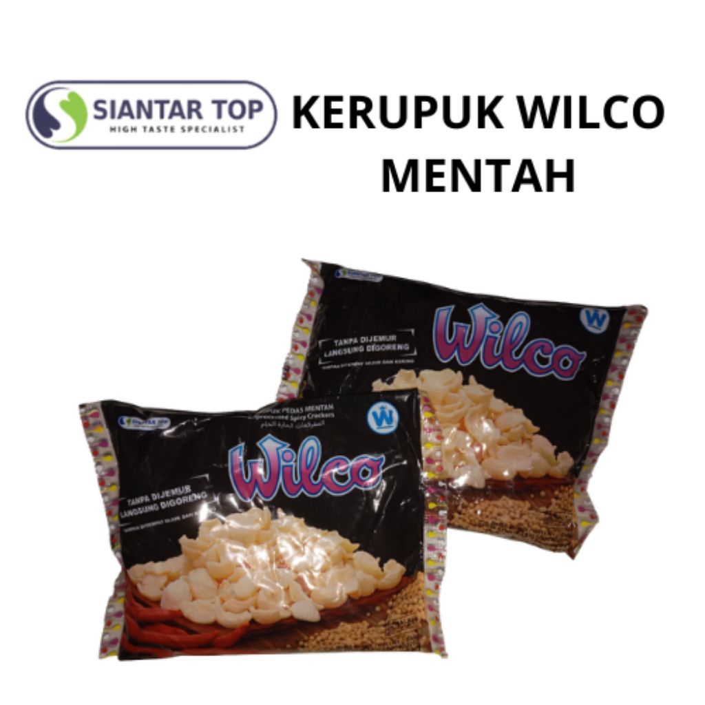 

Kerupuk Wilco Pedas Mentah 350 gram