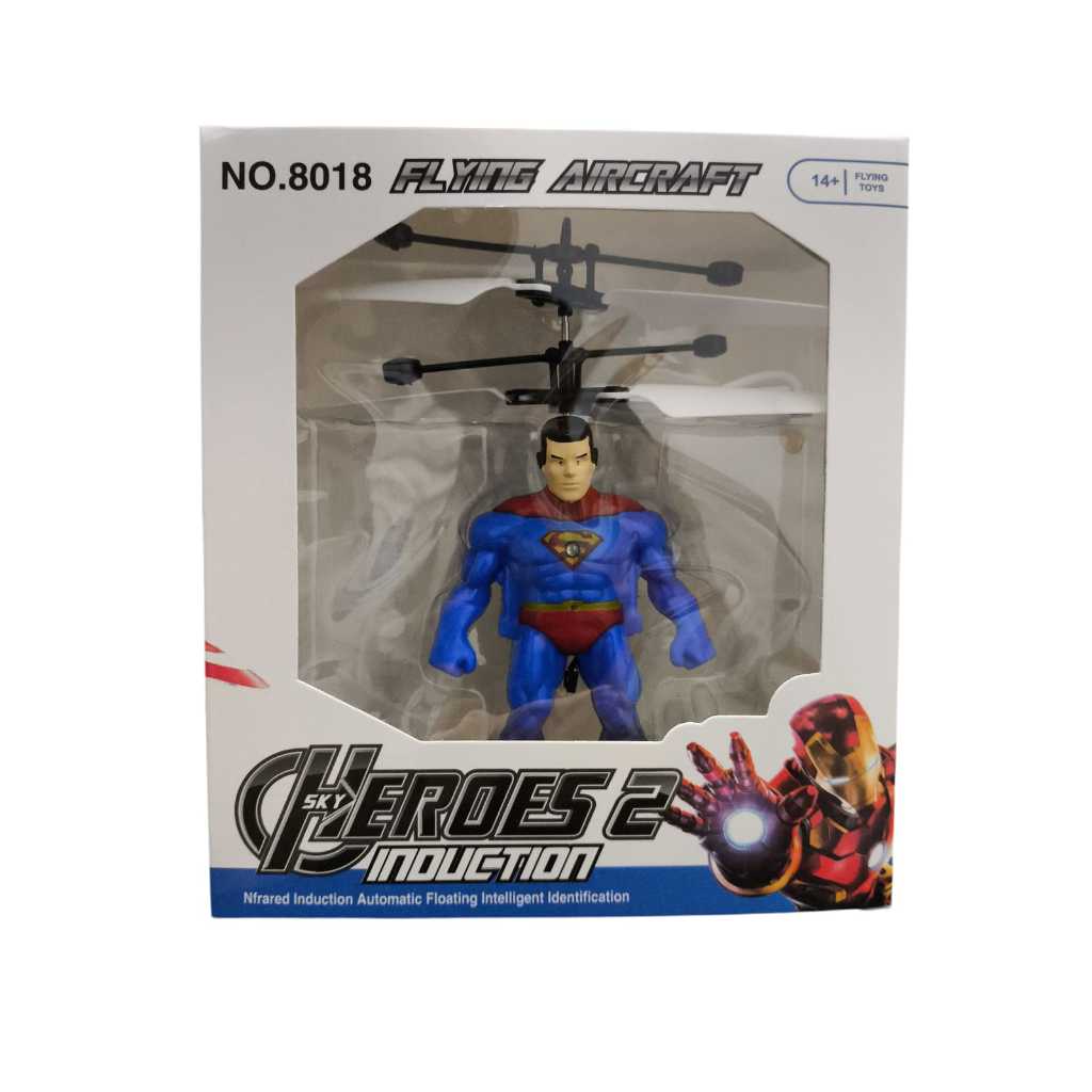 [cod bisa] mainan terbang sensor tangan mainan anak terbang flying toys mainan anak pesawat helikopt