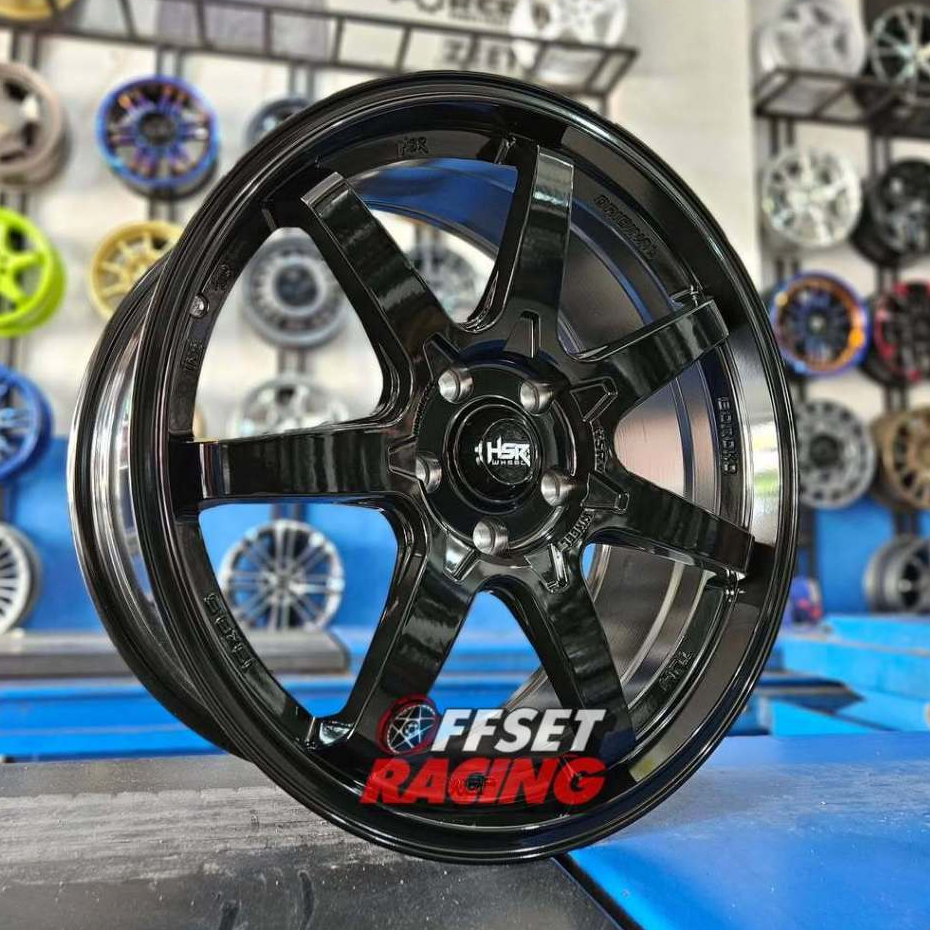 Velg HSR Ring 19 HRV Xpander Innova Camry Civic Velg Mobil HSR BOROKO TJH R19 Lebar 8,5