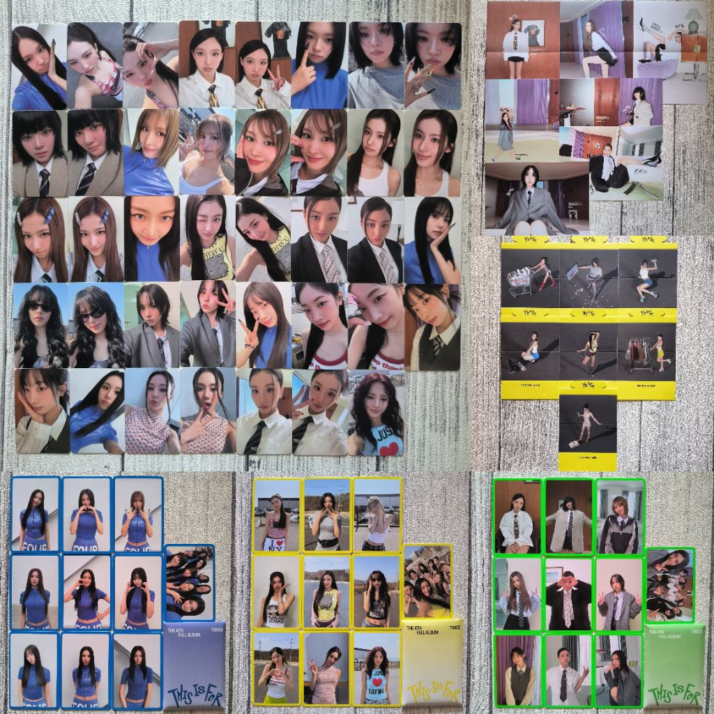 (READY) TWICE - THIS IS FOR PHOTOCARD FOLDED POSTER MINI PAPER STANDEE BENEFIT PHOTOCARD