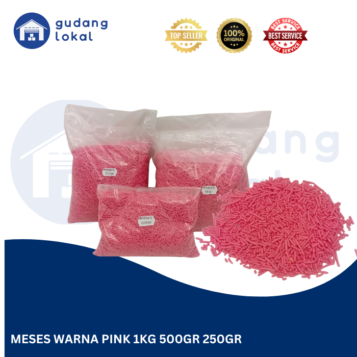 

MESES WARNA PINK/MERAHMUDA 1KG /500GR /250GR