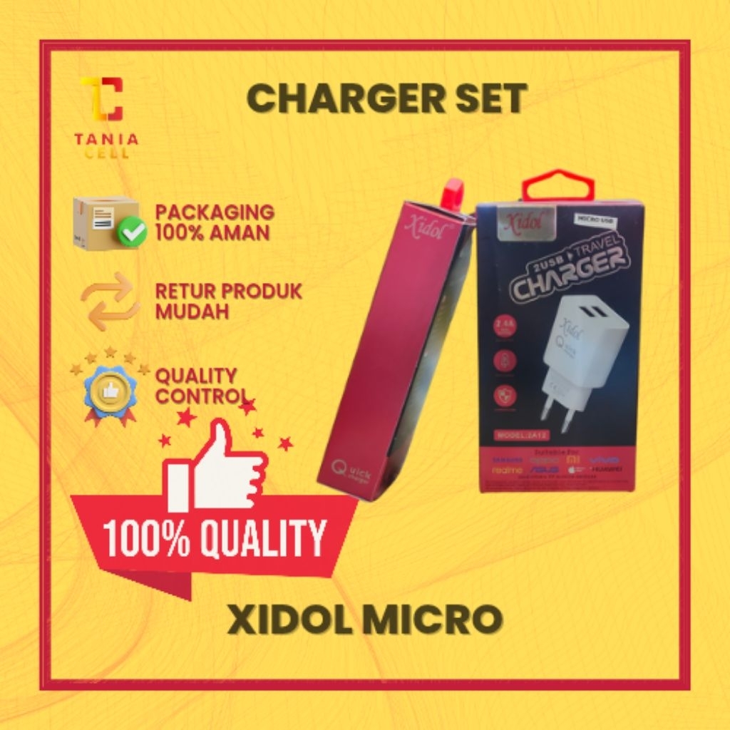 CHARGER SET XIDOL MIKRO
