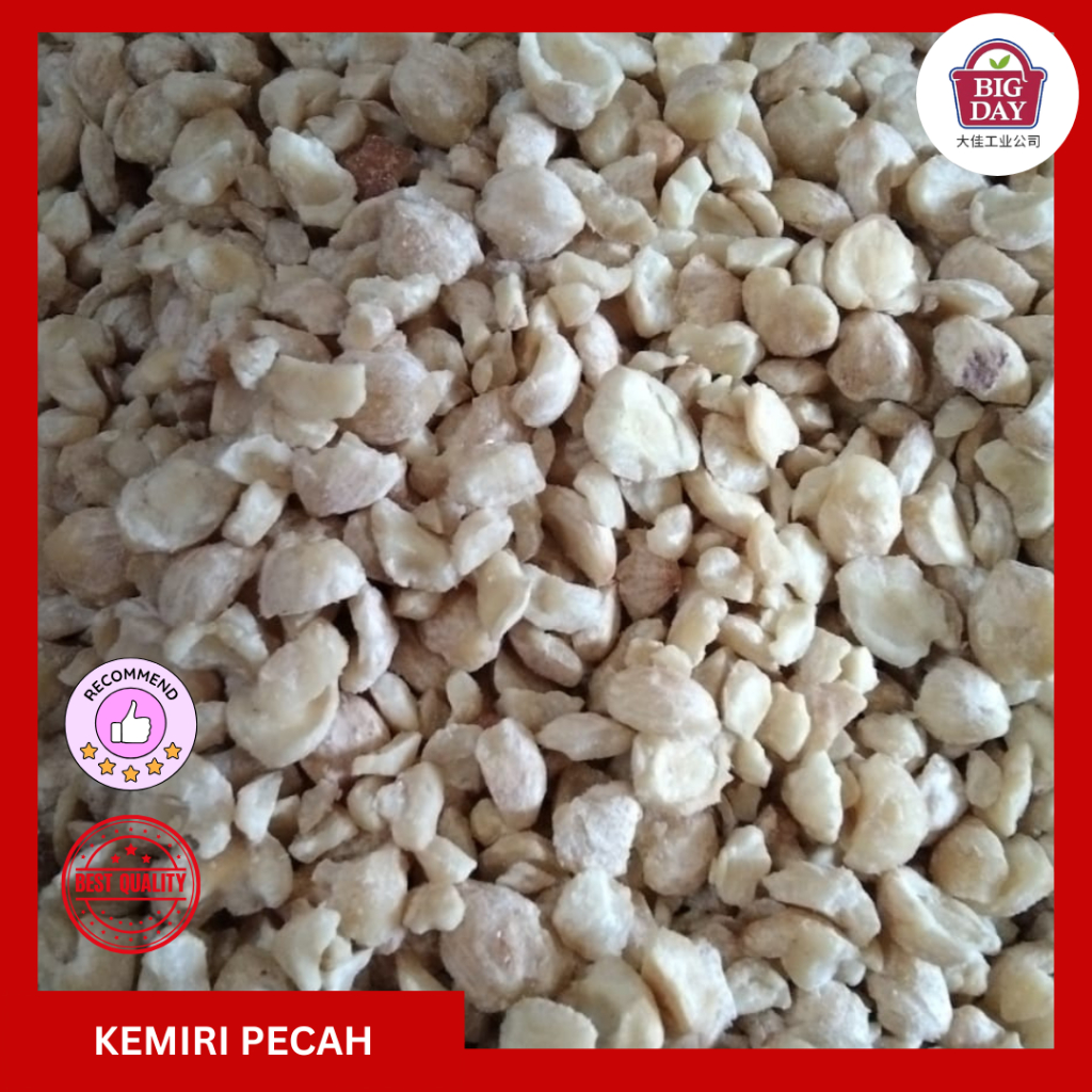 

KEMIRI PECAH MURAH 500GR