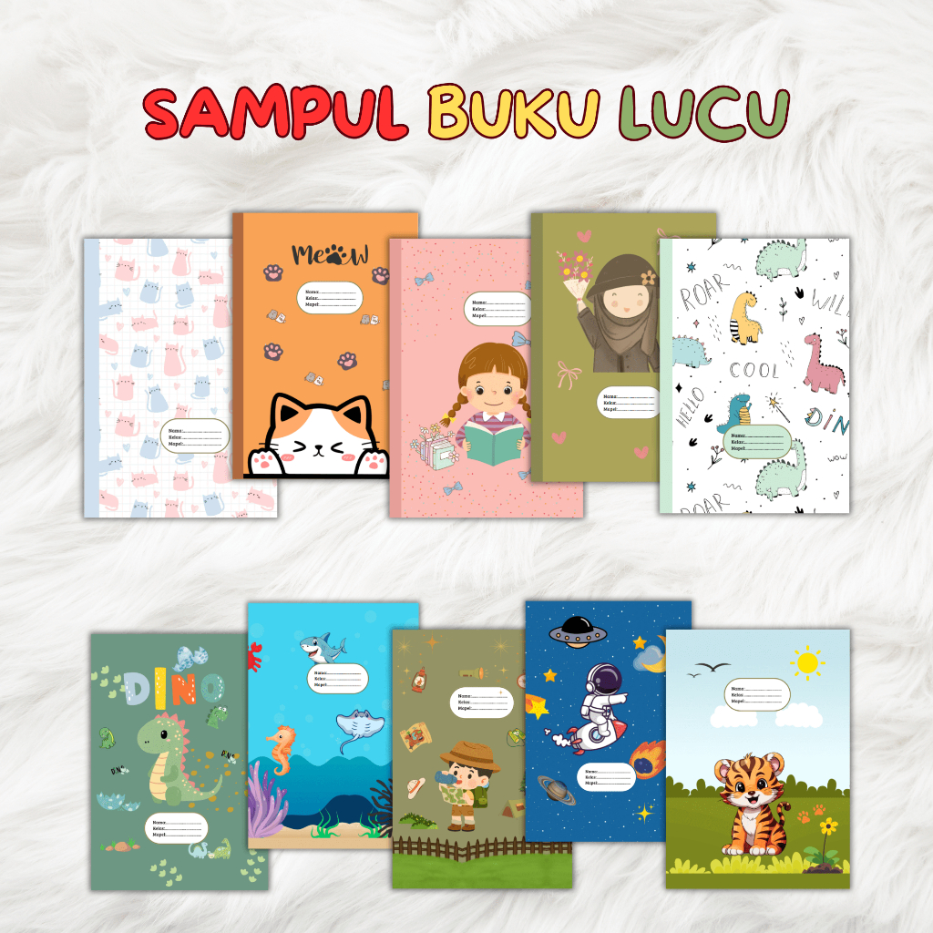 

Sampul Buku Anak/Lucu/Aesthetic