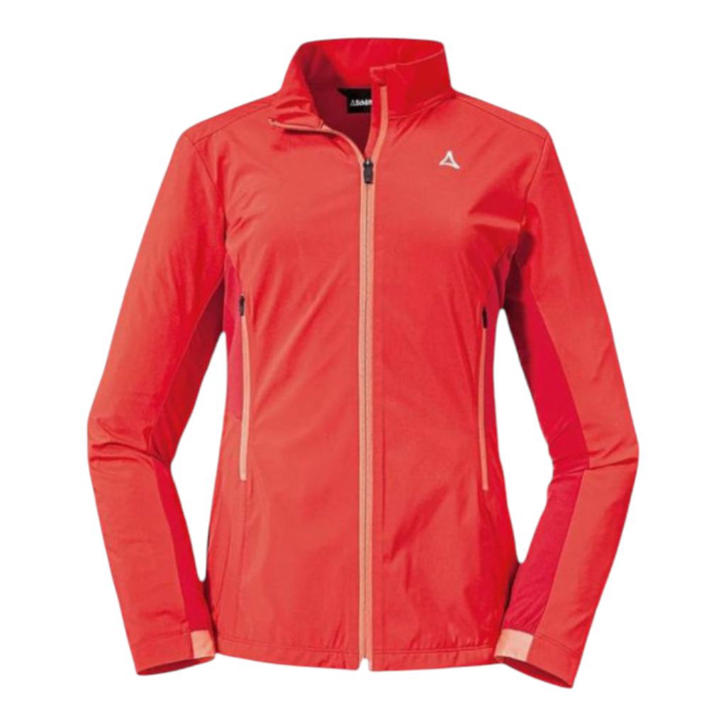 SCHOFFEL AVDALEN SOFTSHELL WOMEN'S JACKET - LOLLIPOP