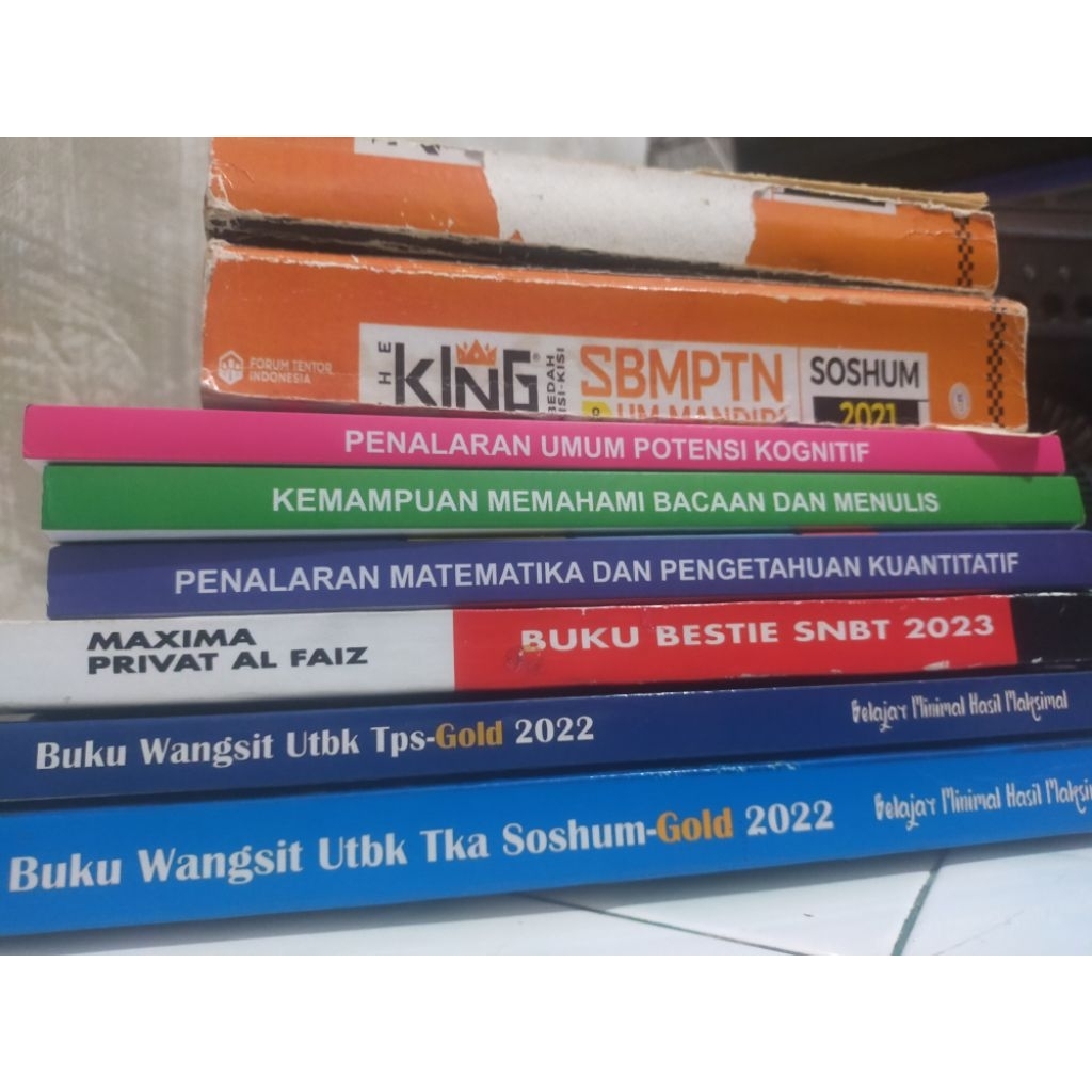 PRELOVED Buku SNBT/UTBK The King, Wangsit, Bestie
