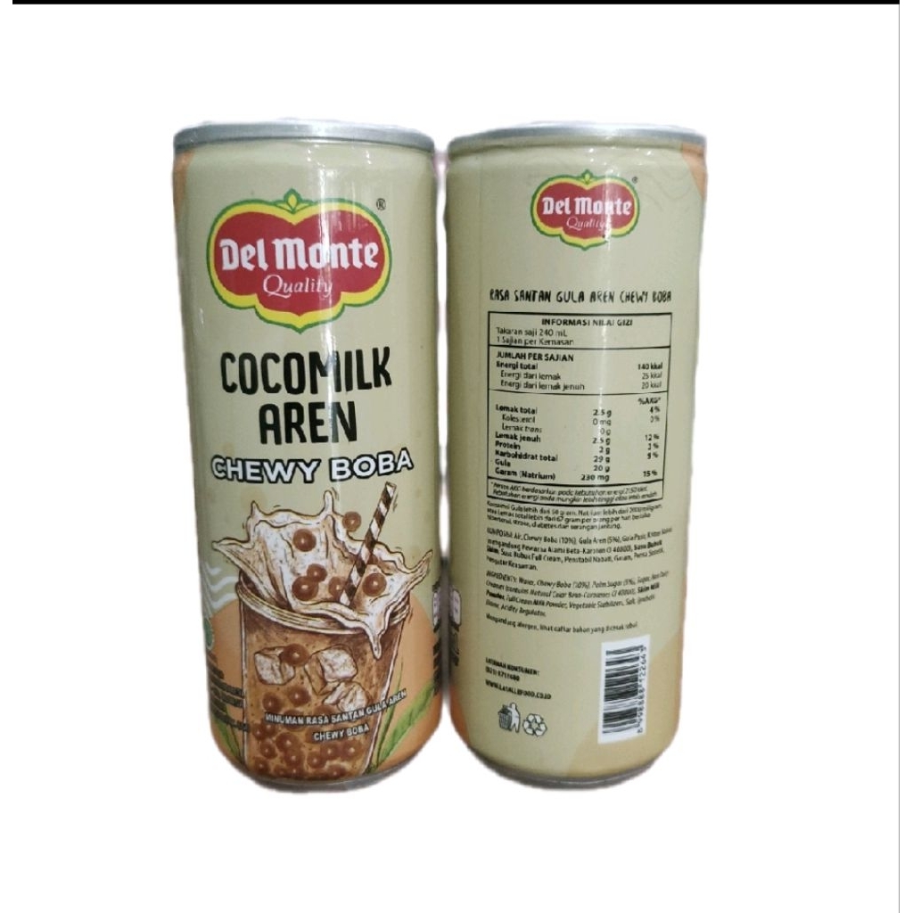 

Delicious Boba Drink Cocomilk Aren - DELMONTE