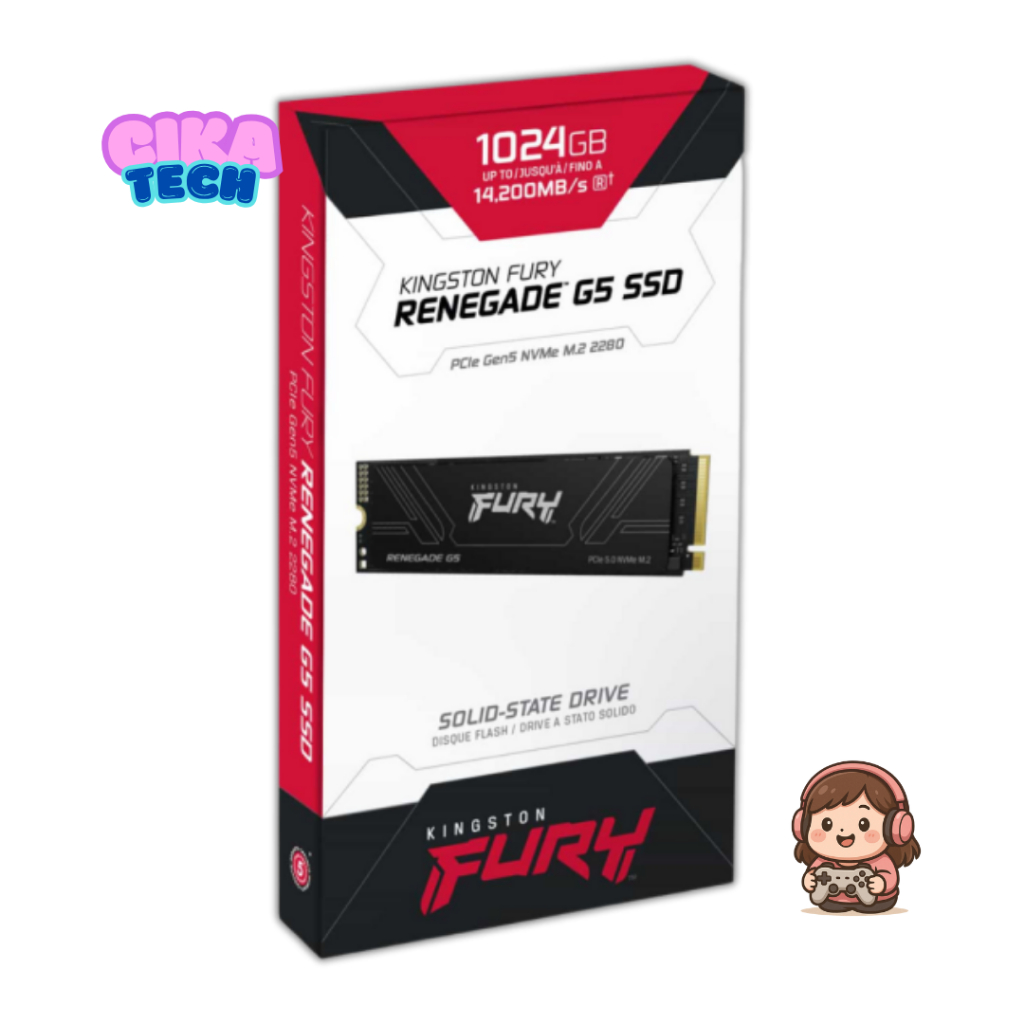 1TB Kingston Fury G5 SSD Solid-State Drive SSD NVME FR SFYR2S/1T0
