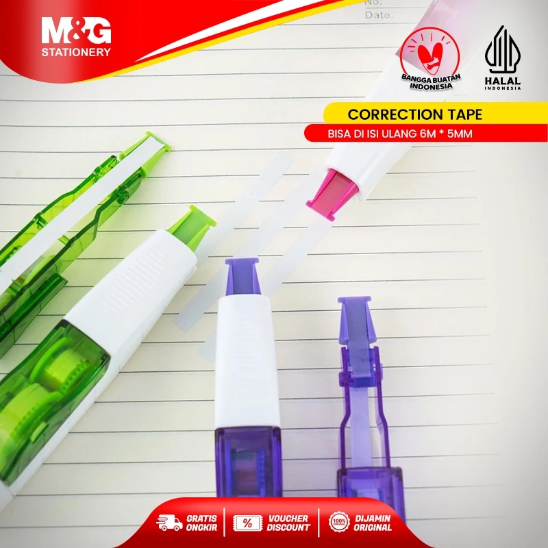 

Correction Tape 6m - Refil - M&G ACT56071