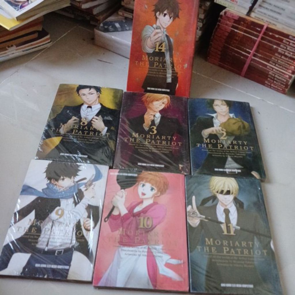 KOMIK MORIARTY PATRIOT. 7 KOMIK