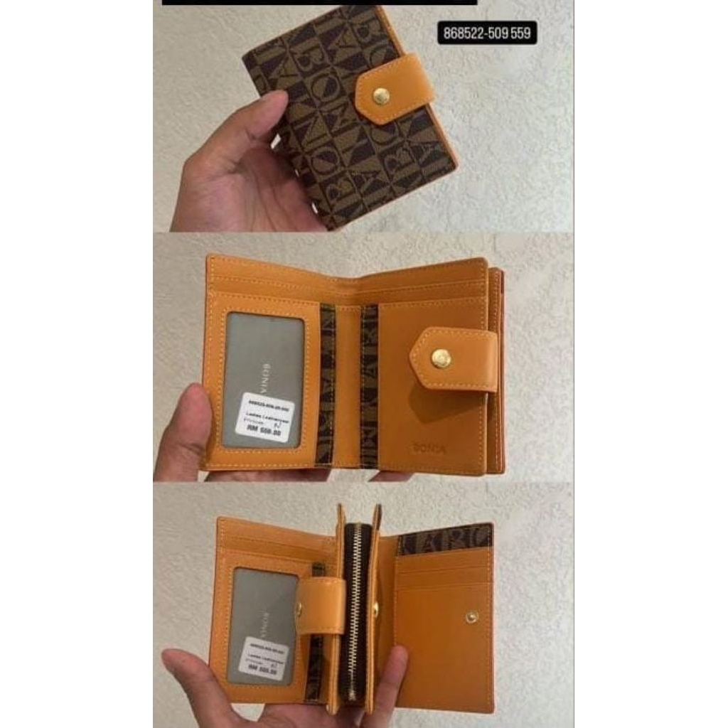 dompet lipat Bonia original
