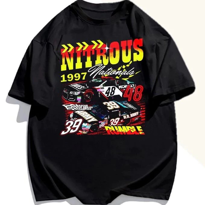 Wiksi_Clothing Kaos Distro Vintage Nitrous Rumble Katun 24s
