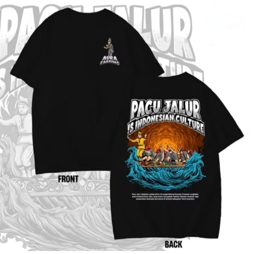 Kaos T shirt Pacu jalur