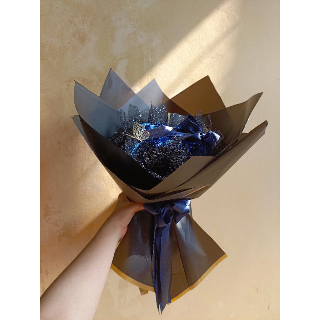 

Aksesoris buket bunga satin