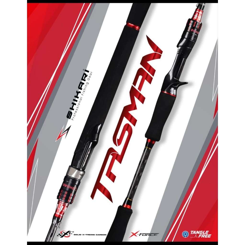 Joran Shikari Tasman 180 cm ( Spinning  7-15 Lbs Full Eva  & BC 10-20 Lbs Japan Style  )