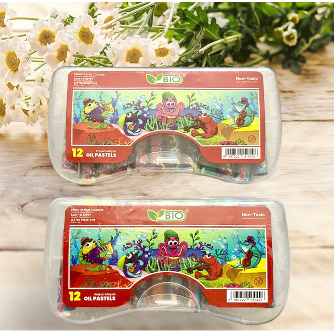 

Crayon / Oil Paste Bio 12 Warna / Crayon