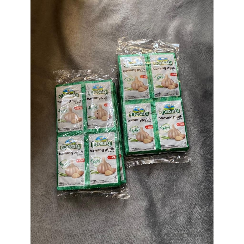 

DESAKU BAWANG PUTIH BUBUK SACHET 6 GR (ISI 6 PCS)