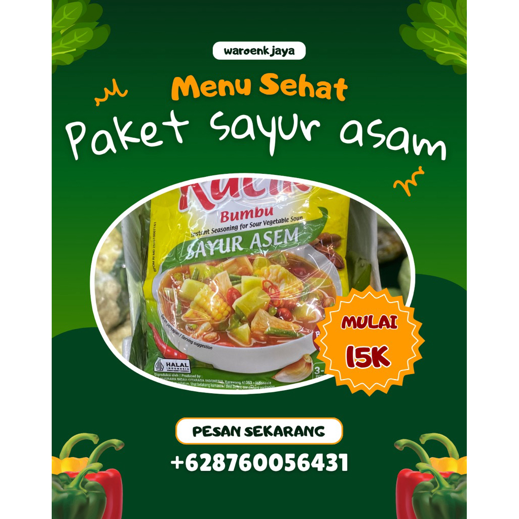 

Paket sayur asam
