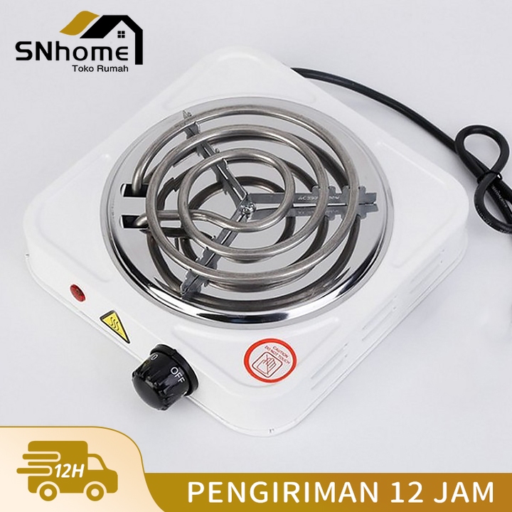 【COD】kompor listrik Portable 1 tungku kompor mini Kopi Teh tungku listrik