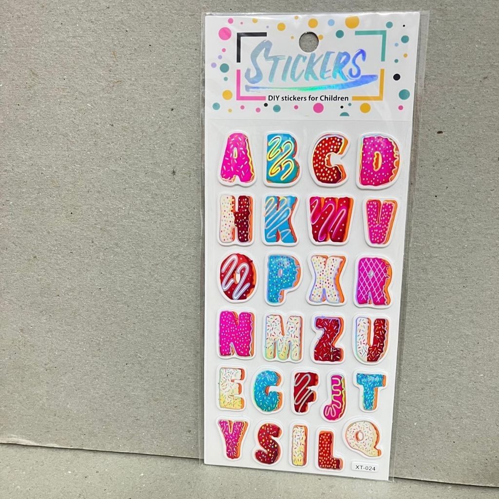 

Stiker Alfabet dan nomor dekorasi