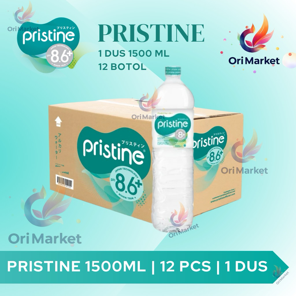 

PRISTINE 1500 ML (1 KOTAK = 12 BOTOL)
