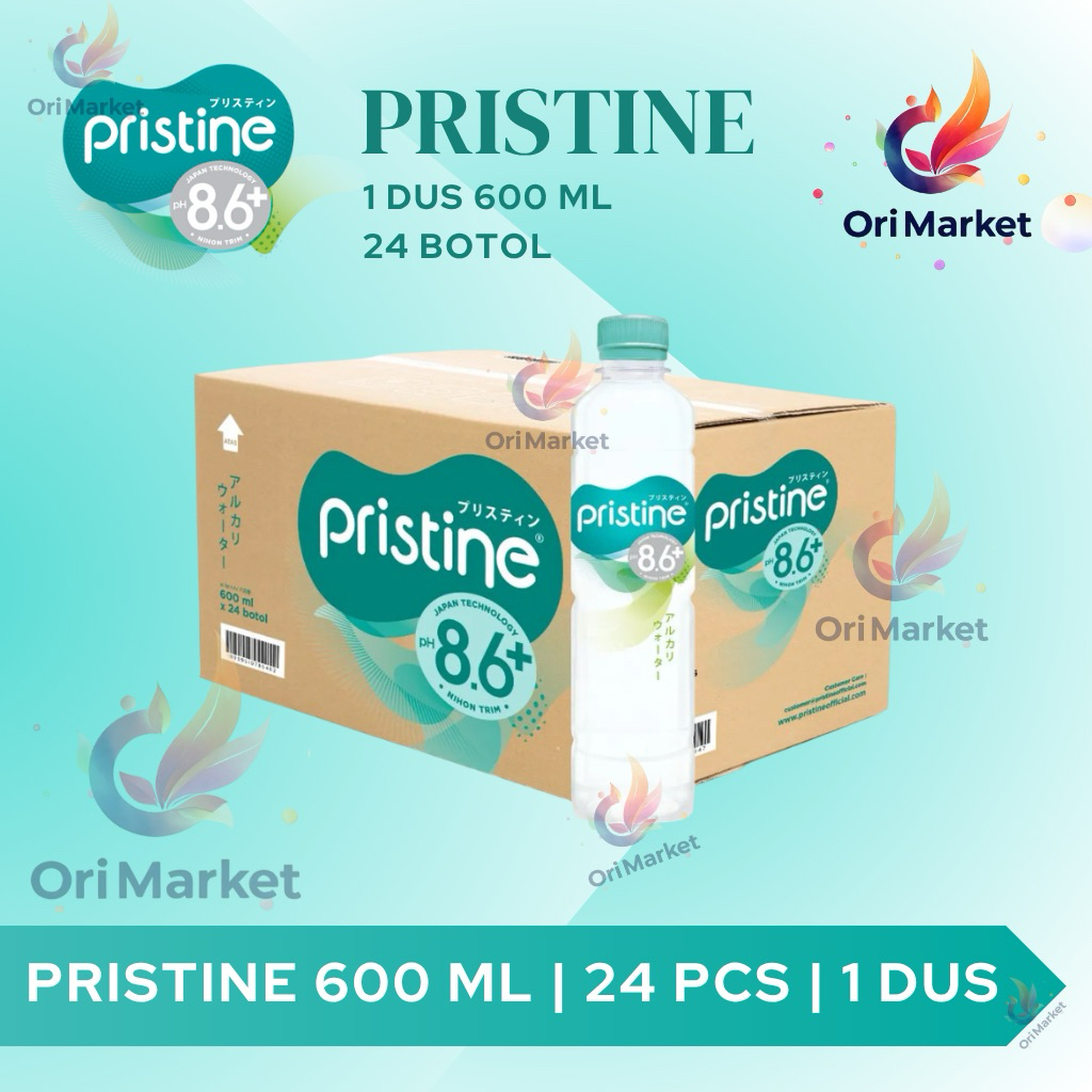 

PRISTINE 600 ML (1 KOTAK = 24 BOTOL)
